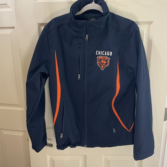 G-III Jackets & Blazers - NFL G-III Chicago Bears Long Sleeve Zip Up Jacket S Football Nice With Pockets